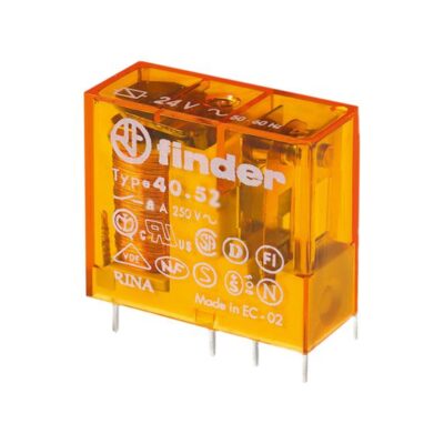 FİNDER 40.52.8.024.0000 24V AC MİNYATÜR PCB RÖLE